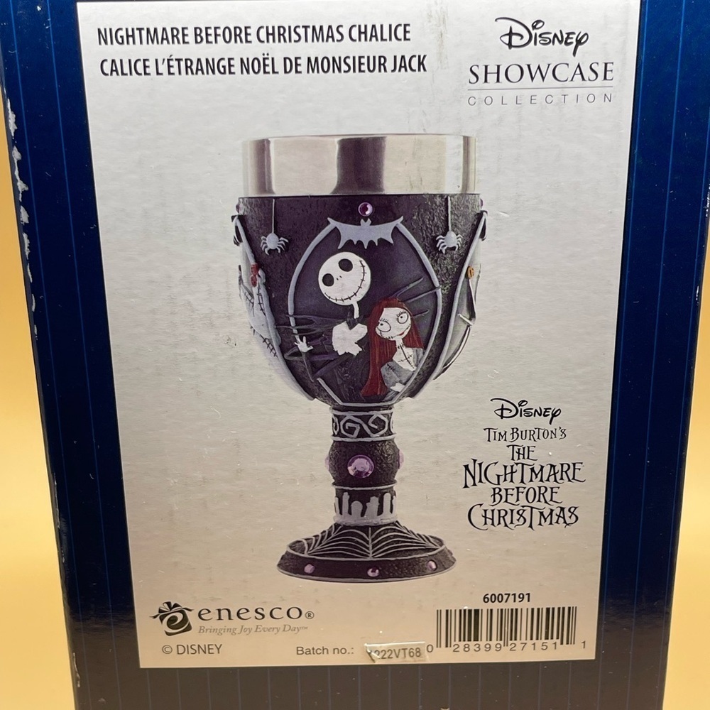 Enesco Disney Showcase Nightmare Before Christmas Characters Decorative Chalice - Picture 11 of 13